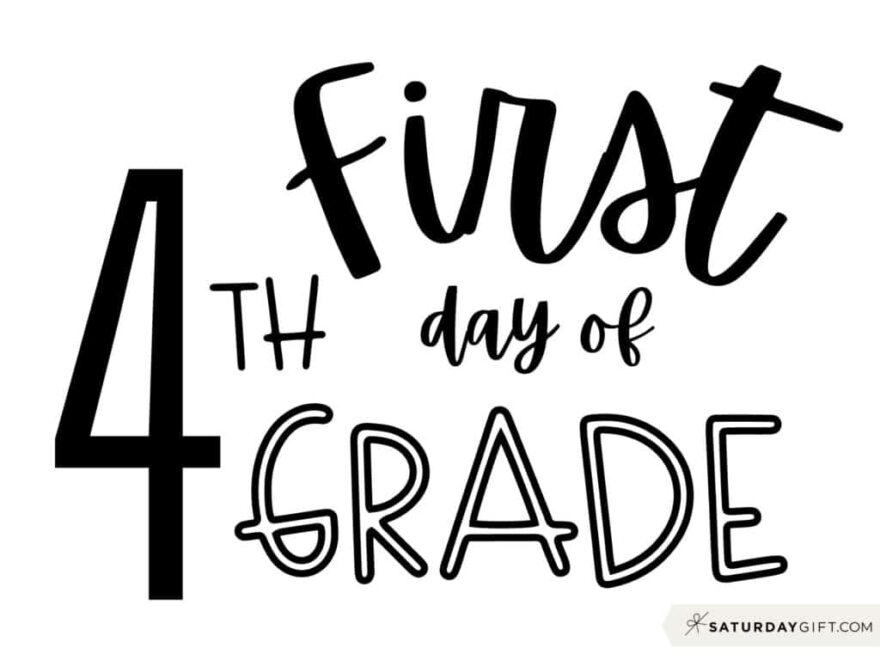 First Day Of School Sign Printable Cute Free Printable Designs
