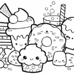 Food Coloring Pages Printable Coloring Pages FREE