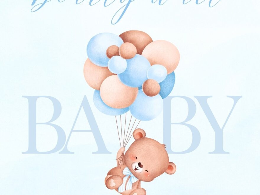 Free Custom Printable Baby Shower Invitation Templates Canva