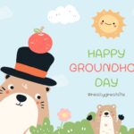 Free Custom Printable Groundhog Day Card Templates Canva