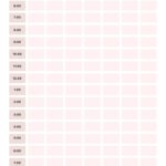 Free Custom Printable Work Schedule Planner Templates Canva