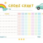 Free Customizable Chore Chart Templates To Print Canva