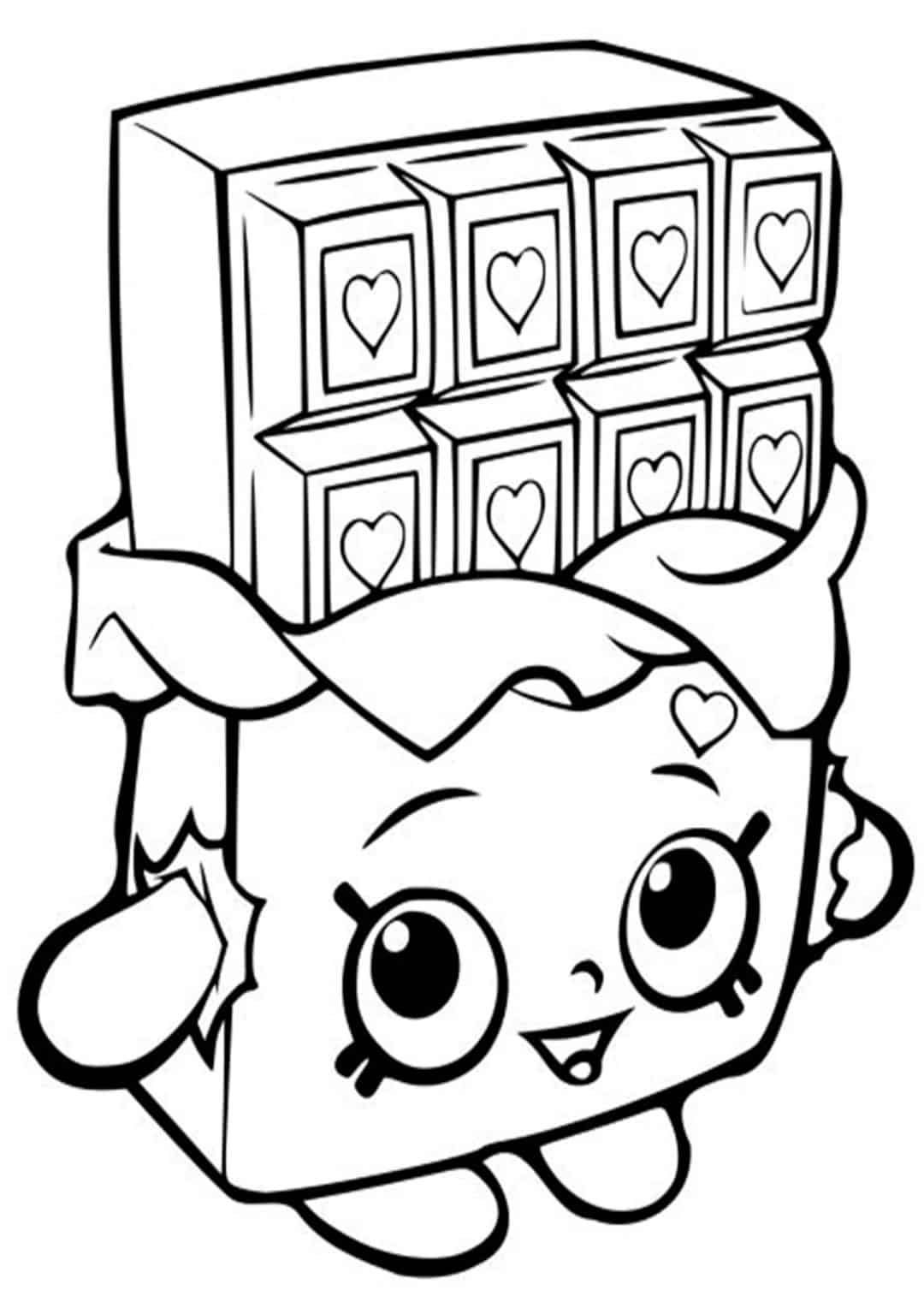 Free Printable Coloring Pages Of Shopkins