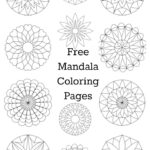 FREE Mandala Coloring Pages
