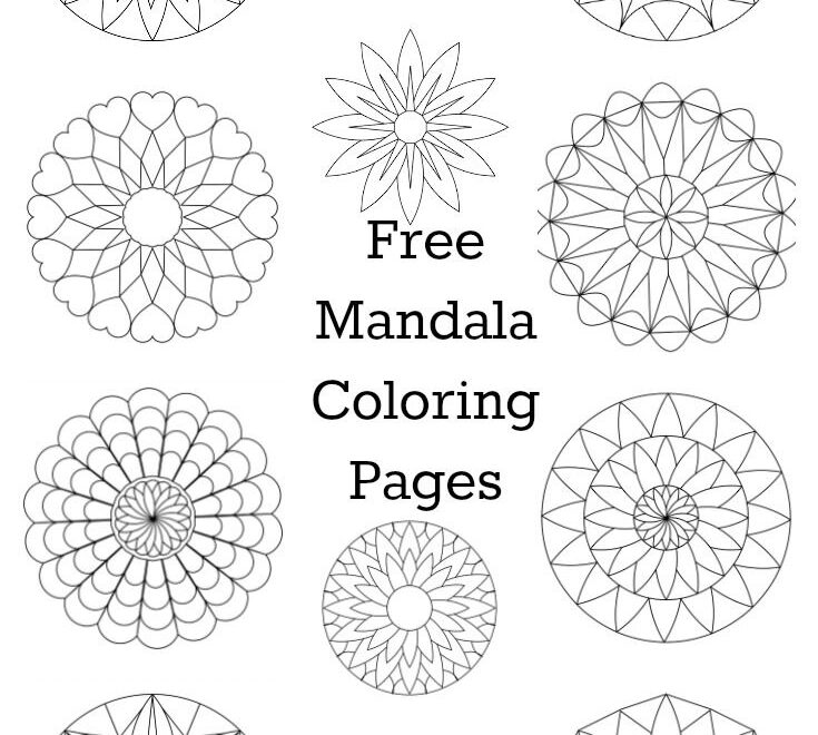 FREE Mandala Coloring Pages
