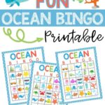 Free Ocean Bingo Printable Cards
