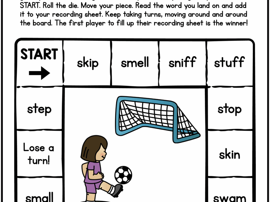 Free Phonics Activities Printables