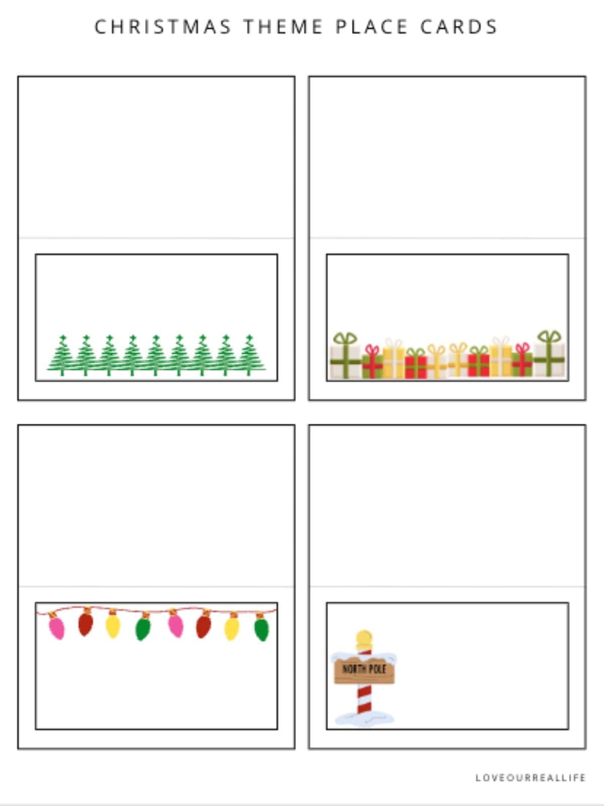 Free Place Card Printable Templates For Any Occasion Love Our Real Life