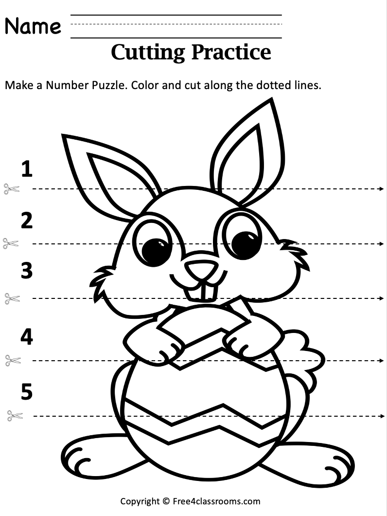 Free Easter Printables For Preschoolers