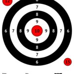 Free Printable Air Rifle Targets A4 17cm 14cm The Airgun Centre