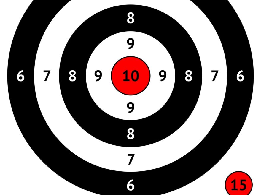 Free Printable Air Rifle Targets A4 17cm 14cm The Airgun Centre