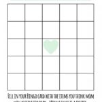 Free Printable Baby Shower Bingo