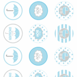 Free Printable Baby Shower Cupcake Toppers 2025 Levitan