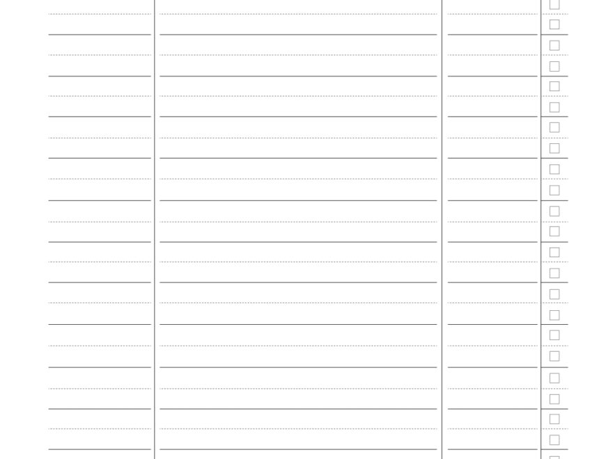 Free Printable Bill Pay Checklist World Of Printables