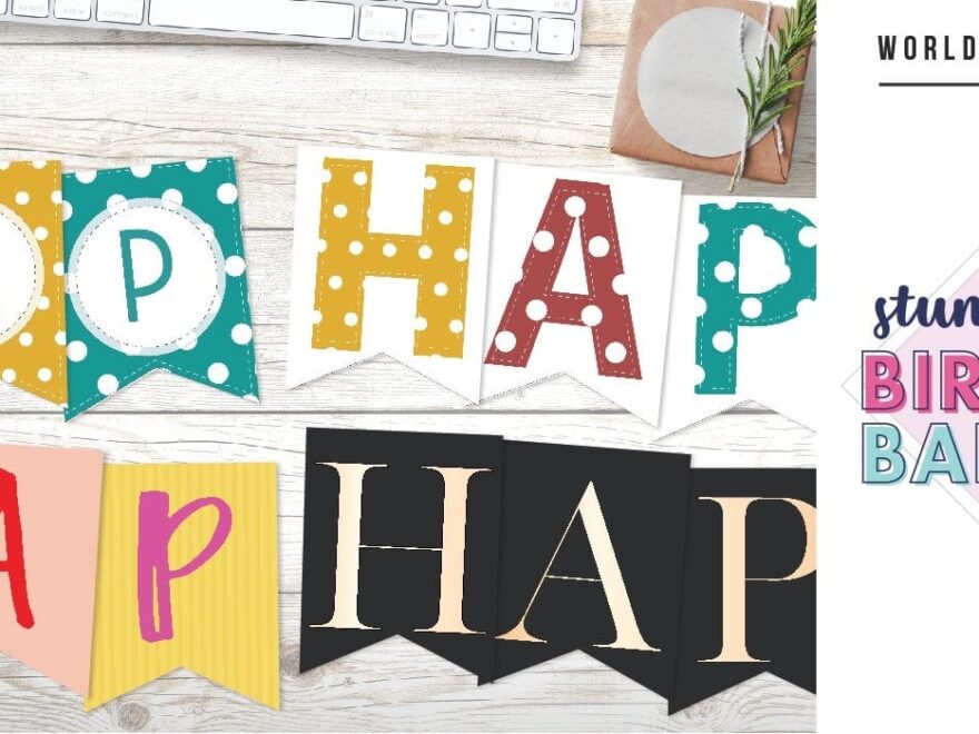 Free Printable Birthday Banner Ideas For All Ages World Of Printables