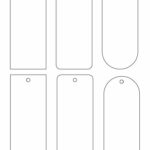 Free Printable Blank Bookmark Templates PDF Included Printables Hub