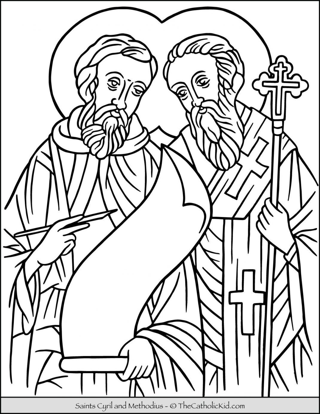 Free Catholic Coloring Pages Printables
