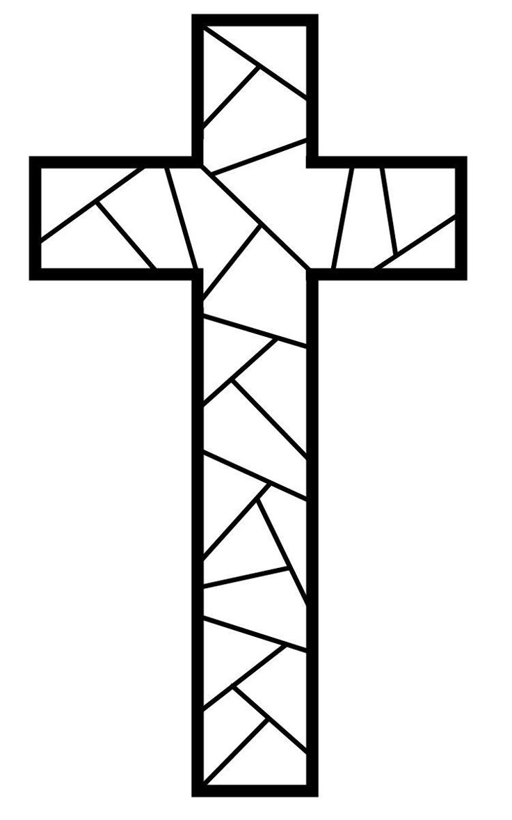 Free Printable Cross Coloring Pages