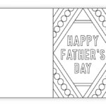 Free Printable Father s Day Card To Color The Craft at Home Family