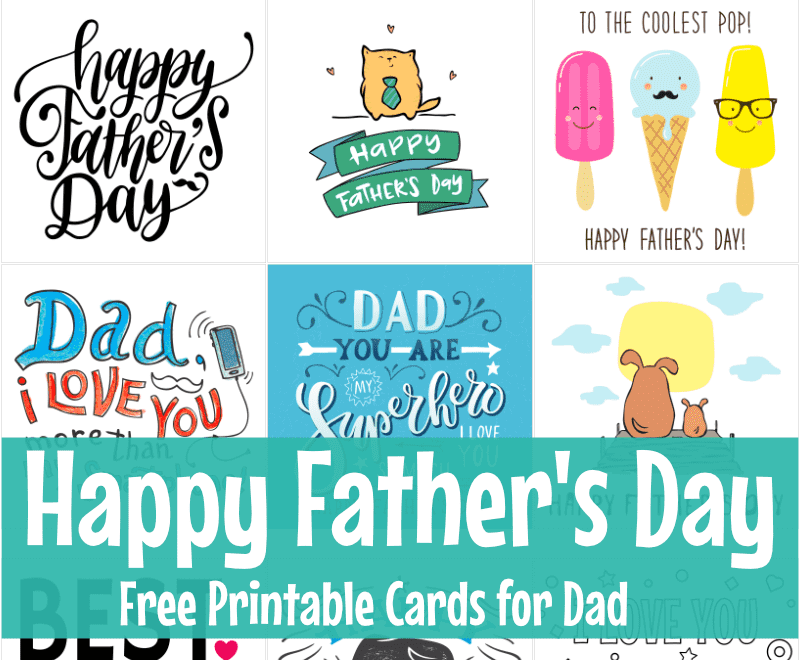 Free Printable Father s Day Cards 2025