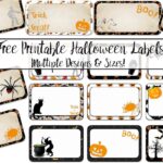 Free Printable Halloween Labels Multiple Sizes Multiple Designs