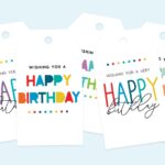 Free Printable Happy Birthday Gift Tags Favorite Printables