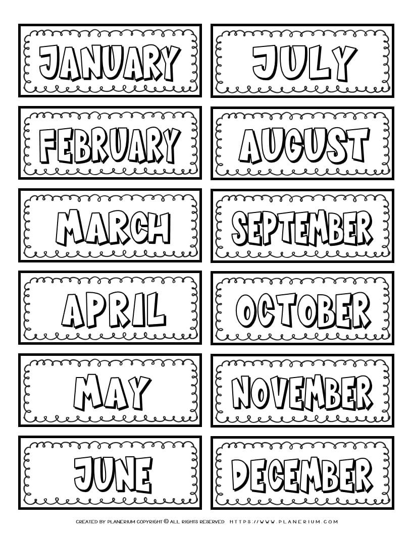 Label Template For Pages