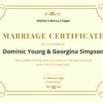 Free Printable Marriage Certificate Templates To Customize Online