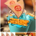 FREE Printable Moana Cupcake Toppers