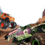 FREE Printable Monster Truck Birthday Invitation Templates