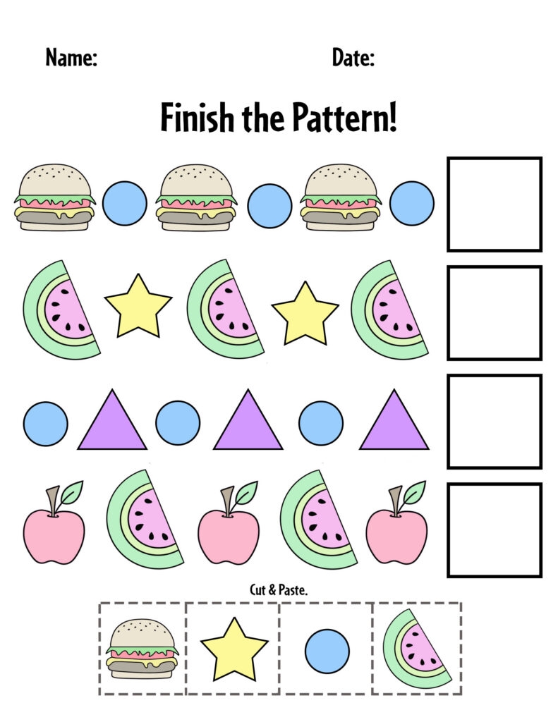 Free Printable Things To Do Sheet