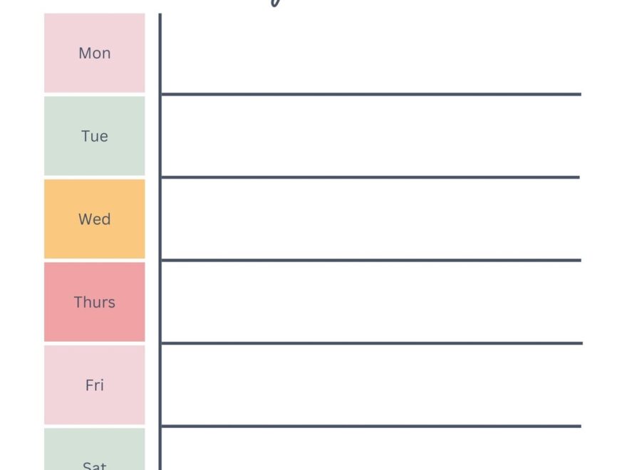 Free Printable Planner Templates To Customize Canva