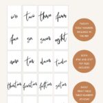 Free Printable Table Numbers For Weddings And Events