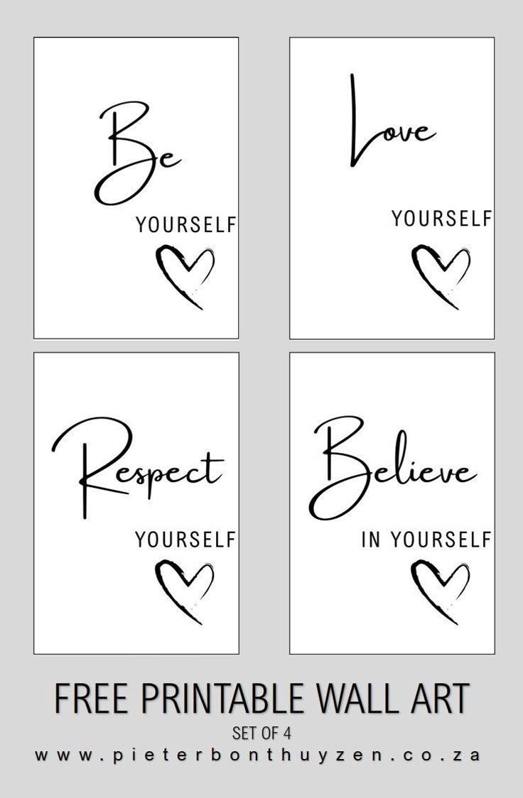 Free Printable Wall Art With Inspirational Quotes