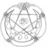 Free Printable Wiccan Coloring Page