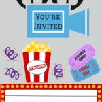 FREE Printables Printable Movie Night Invite