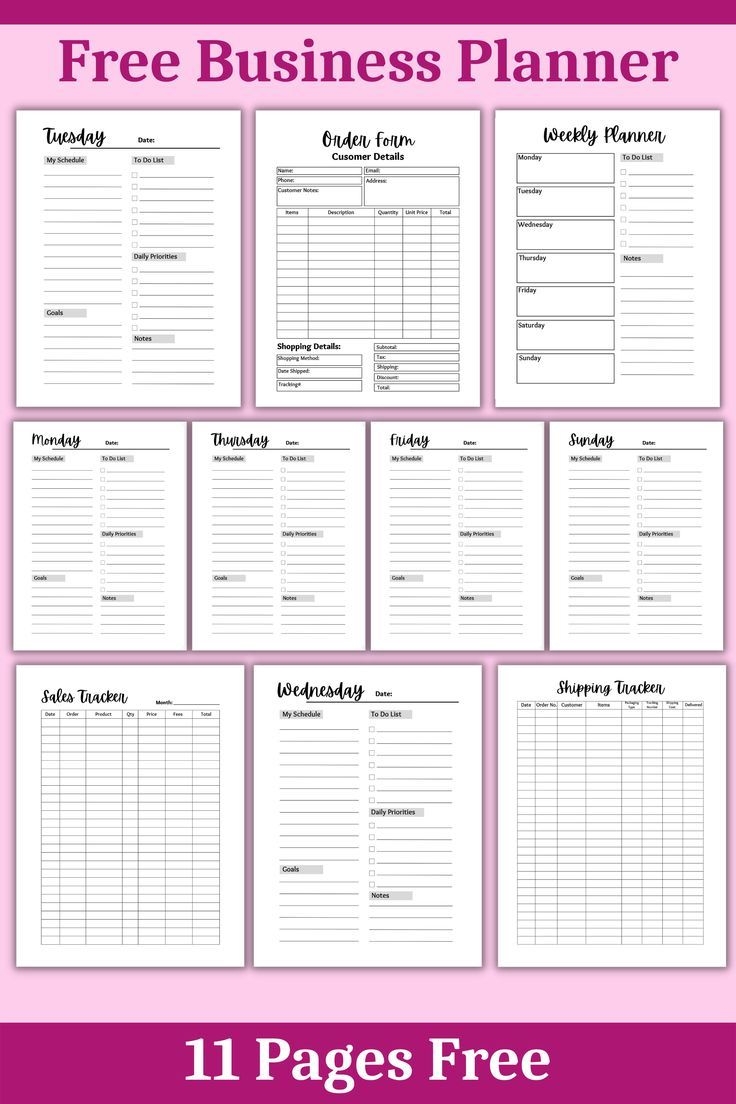 Lists For Happy Planner Printables Free
