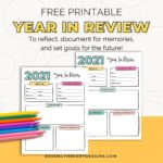 FREE Year In Review Printable Brooklyn Berry Designs