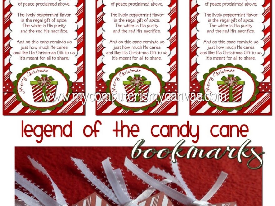 FREEBIE Candy Cane Legend My Computer Is My Canvas