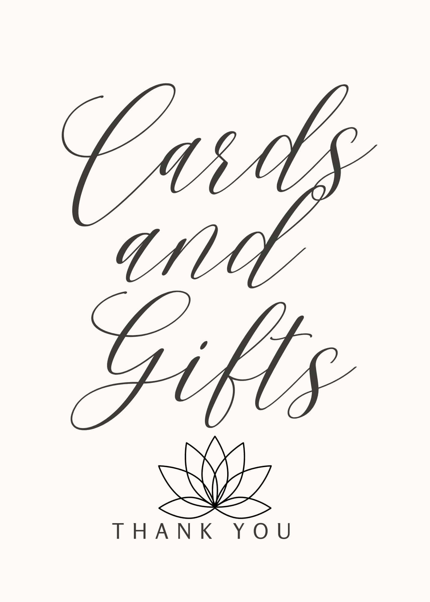 GIFT CARDS 
