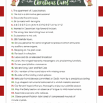 Guess The Christmas Carole Game FREE Printable Lil Luna