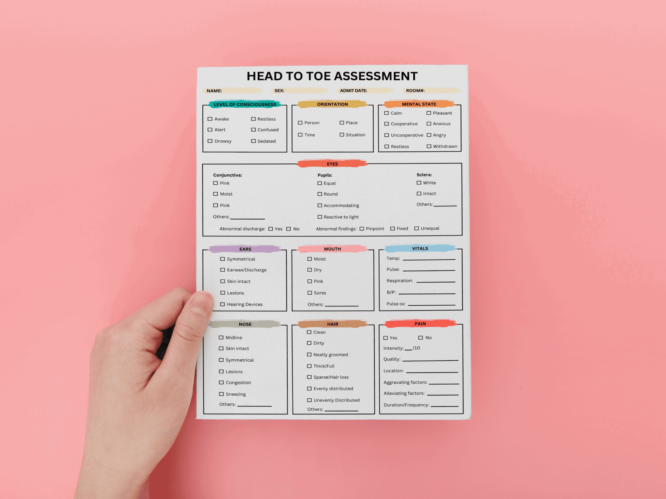 Free Printable Head To Toe Assessment Form Printable Templates Hub Free Printable Head To Toe Assessment Form Printable Templates Hub