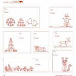 Holiday Gift Tag Templates Made By Joel