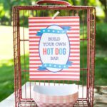 Hot Dog Toppings Bar w Free Printables I Heart Naptime