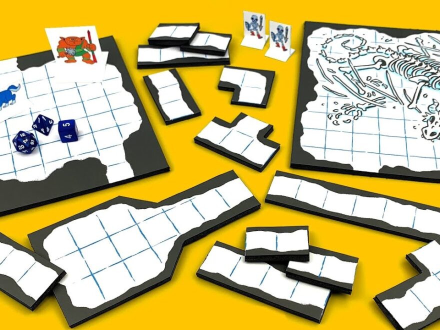 How To Make Easy Dungeon Tiles FREE Download YouTube