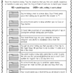 Internet Safety Worksheets And Task Cards Staying Cool In The Library