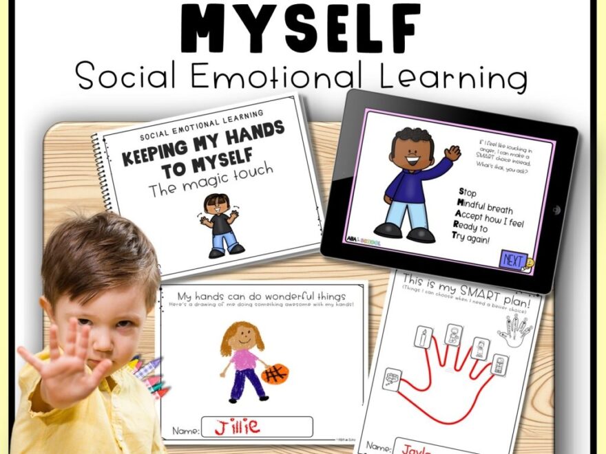 Keeping My Hands To Myself Social Story ABA In School