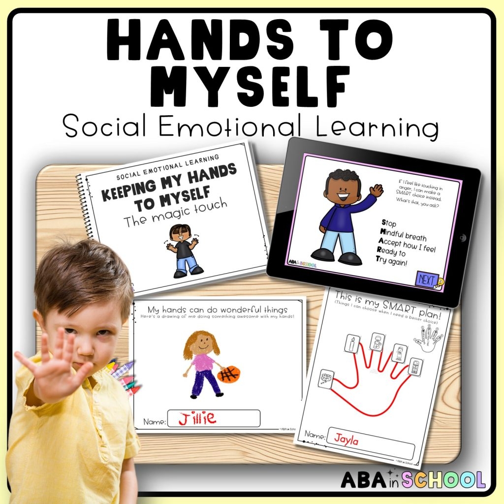 Keeping My Hands To Myself Social Story ABA In School