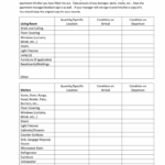 Landlord Inspection Checklist Fill Online Printable Fillable Blank PdfFiller