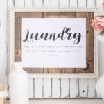Laundry Room Printables Free Farmhouse Printables